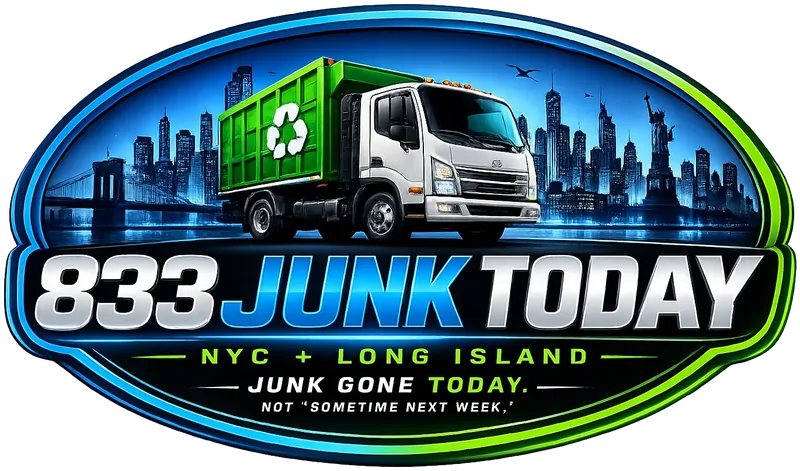 833 Junk Today — junk removal NYC + Long Island